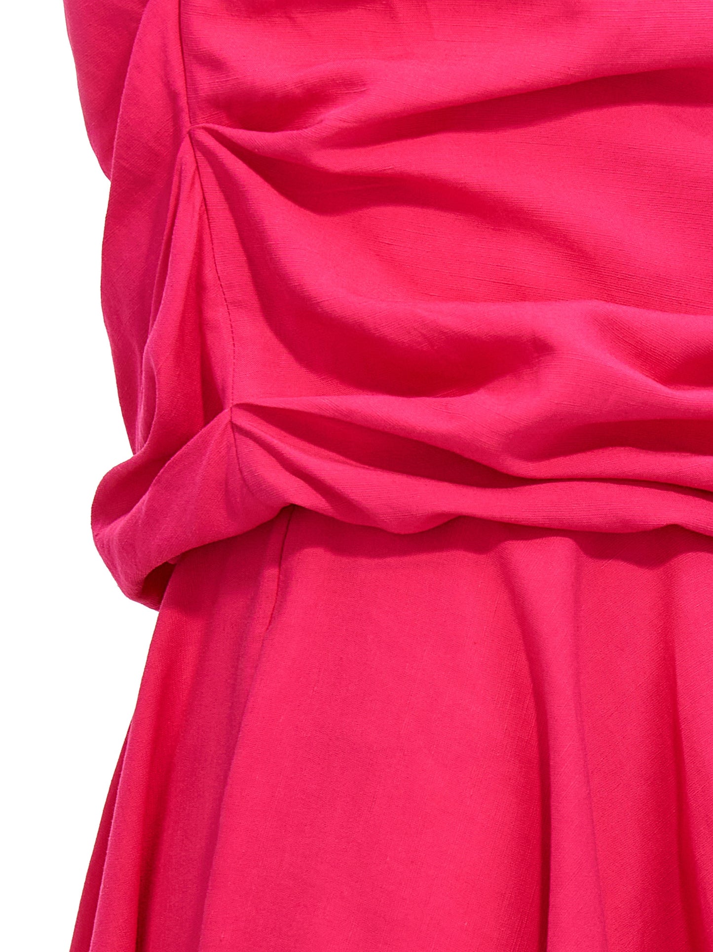 Draping neckline dress Dresses
