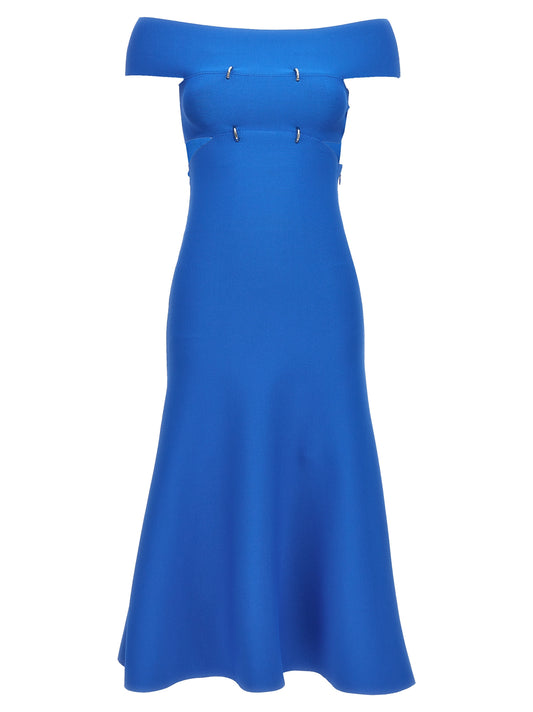 Off-shoulder puffer dress Dresses