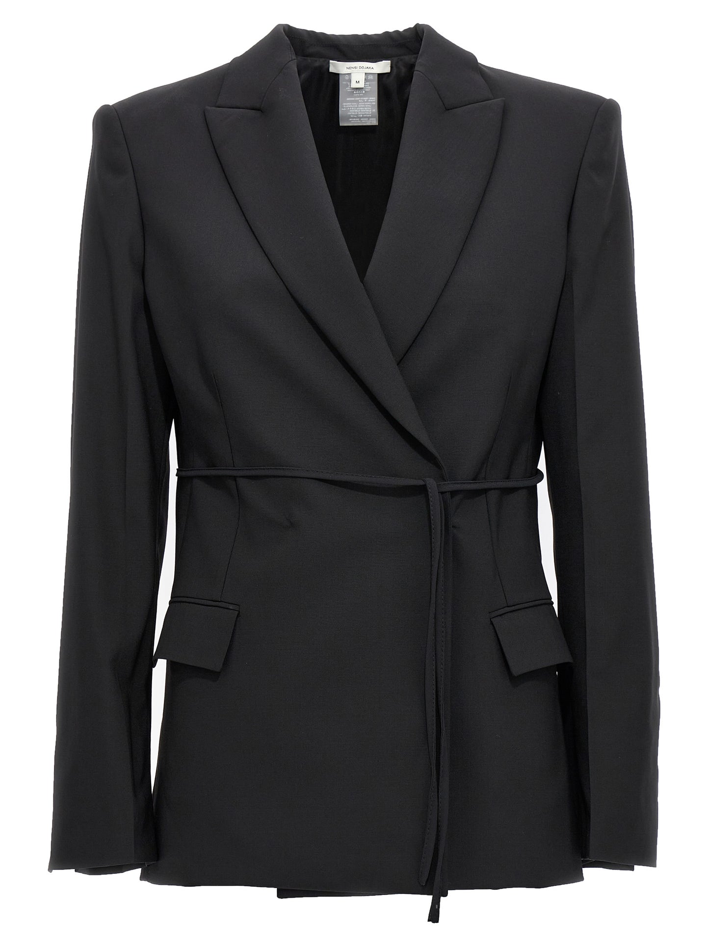 Double breast drawstring blazer jacket Blazer and Suits