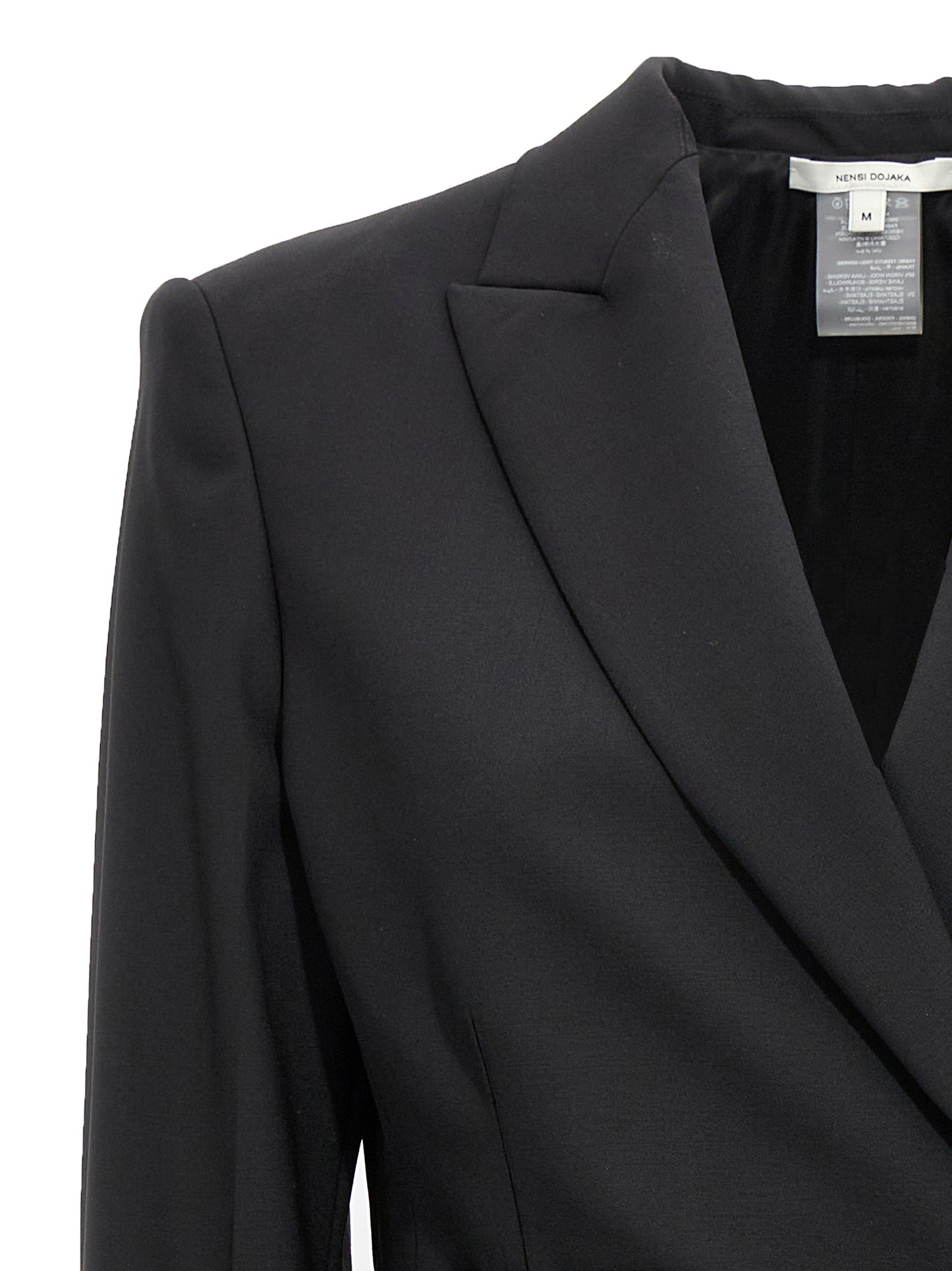 Double breast drawstring blazer jacket Blazer and Suits