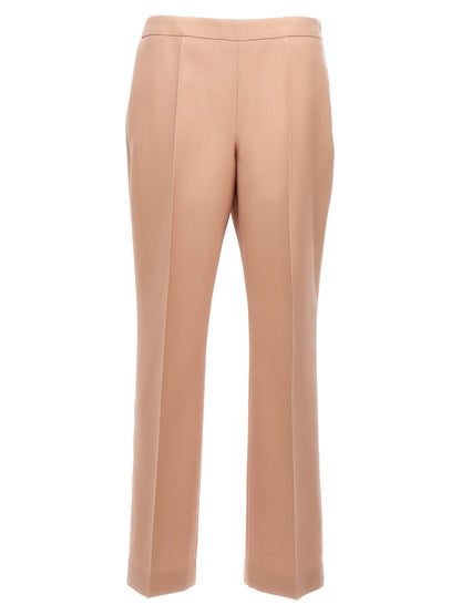 Pleat wool pants Pants