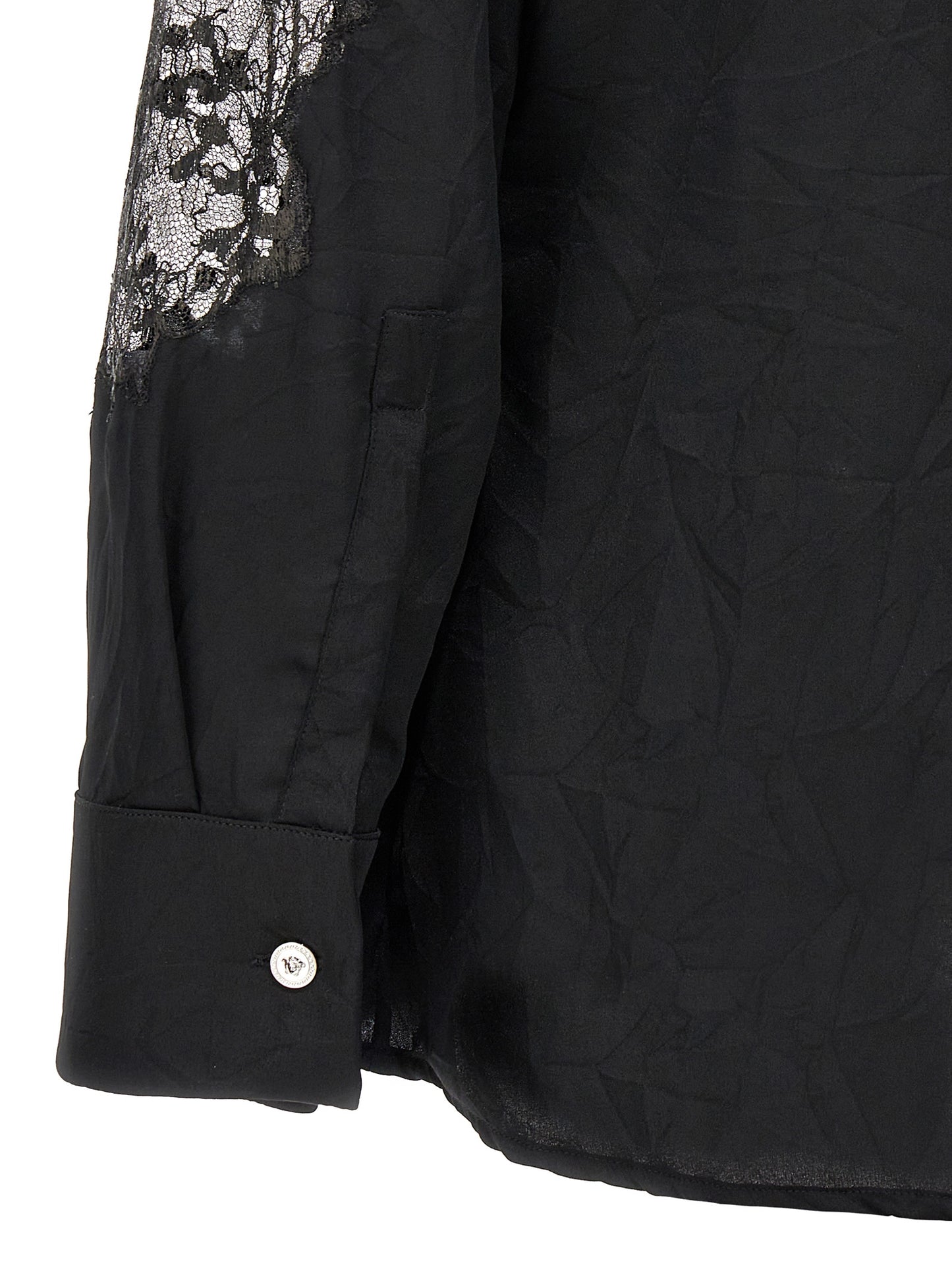 Satin lace shirt Shirt, blouse