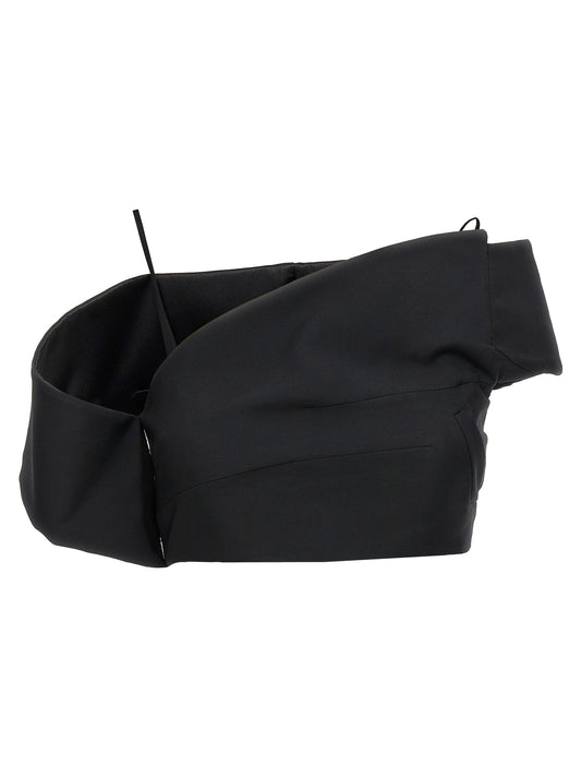 Top 'Crop Lapel Corset' Tops