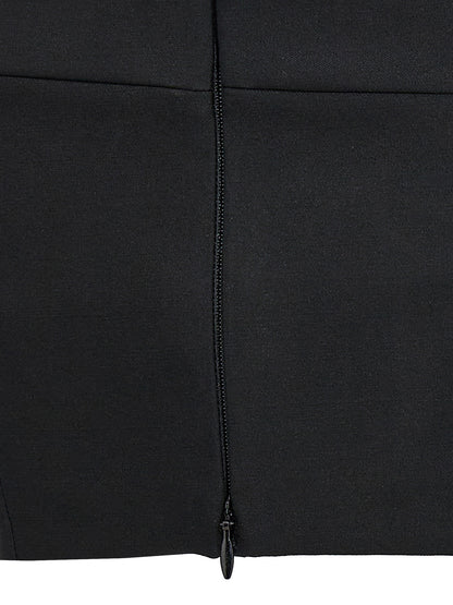 Top 'Crop Lapel Corset' Tops