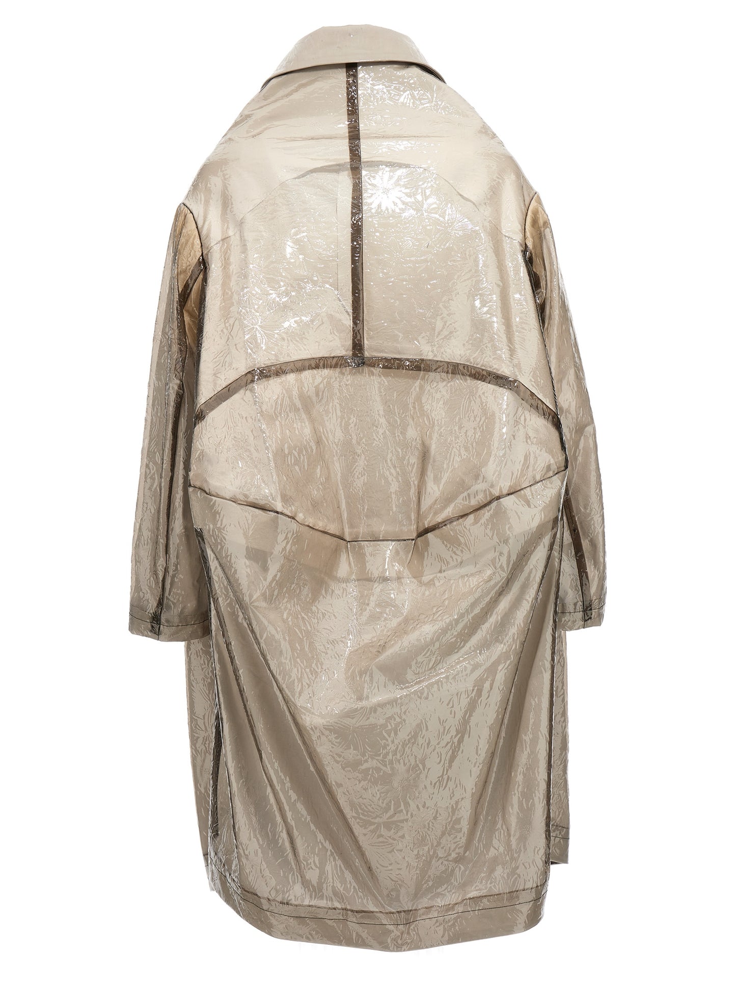 Oversize texture trench coat Coats, trench coats