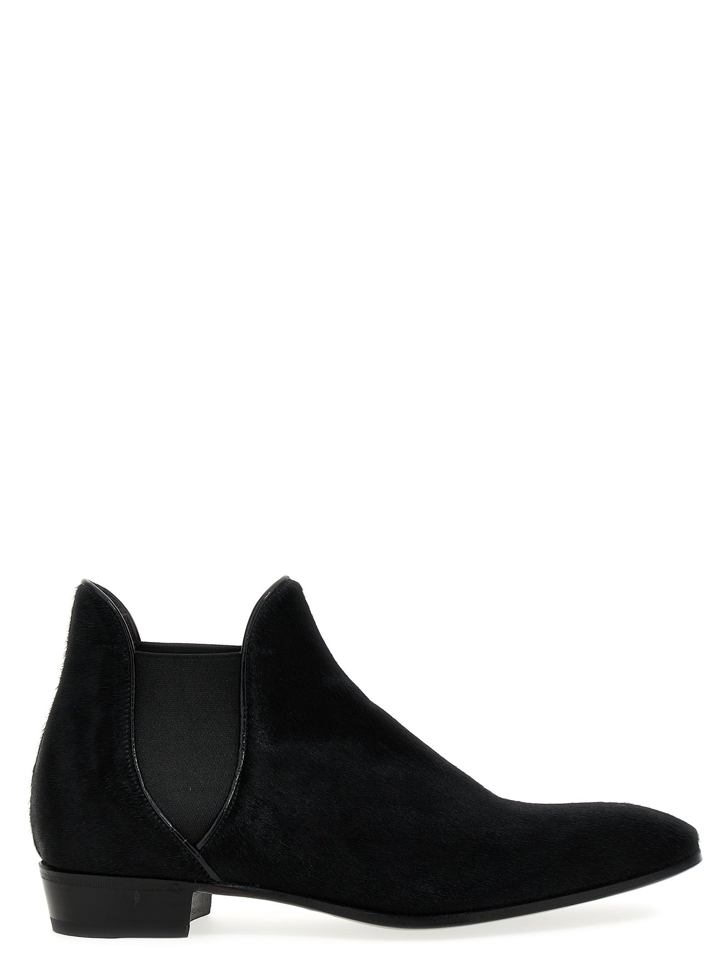 Calf hair ankle boots Boots, ankle boots