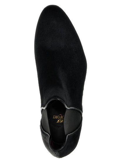 Calf hair ankle boots Boots, ankle boots