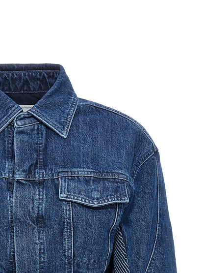 'Motorcycle' denim jacket Casual jackets, parka
