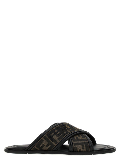 Logo slides Sandals