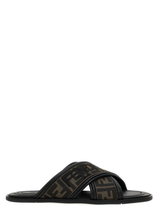 Logo slides Sandals