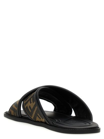 Logo slides Sandals