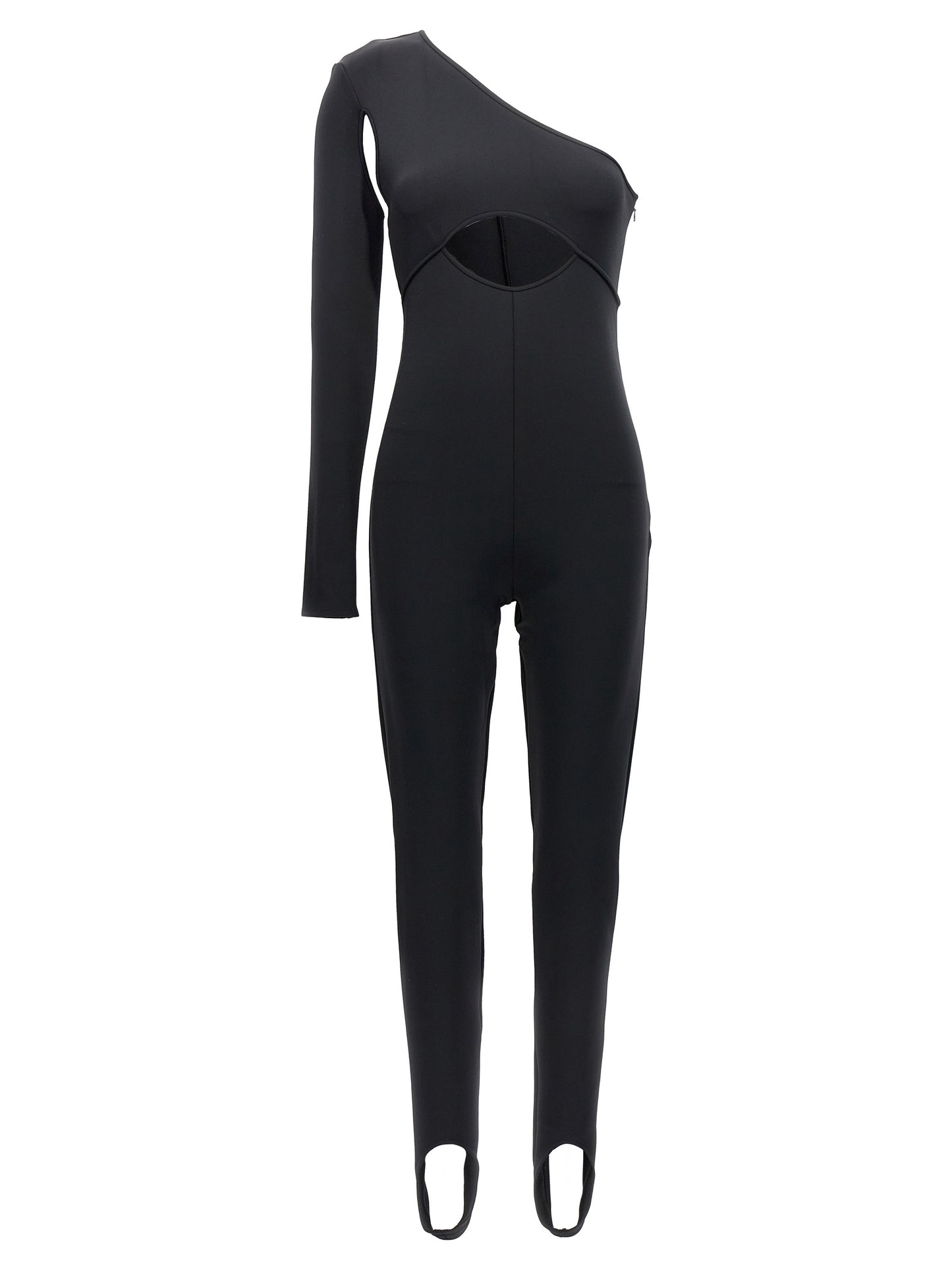 Scuba cut out one-length bodysuit Jumpsuits