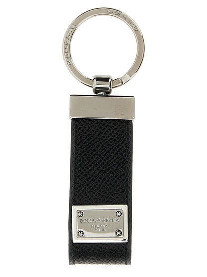 Logo plaque keyring Keyring