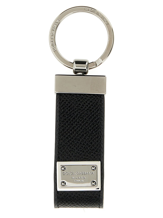 Logo plaque keyring Keyring