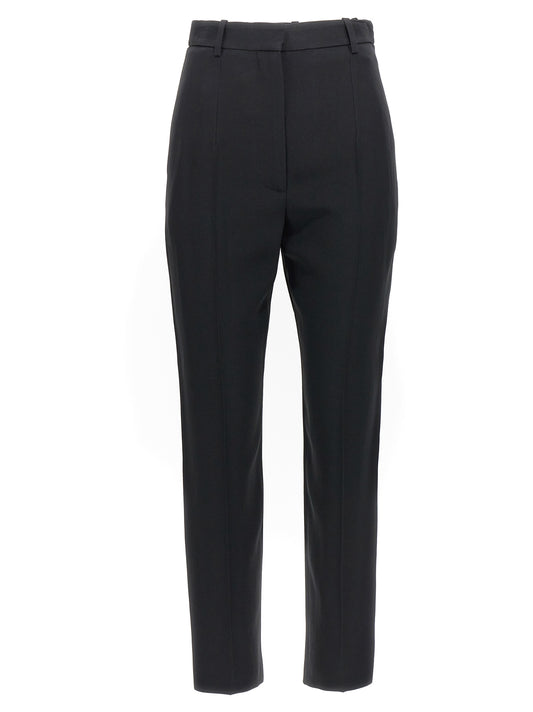 Crêpe cigarette pants Pants