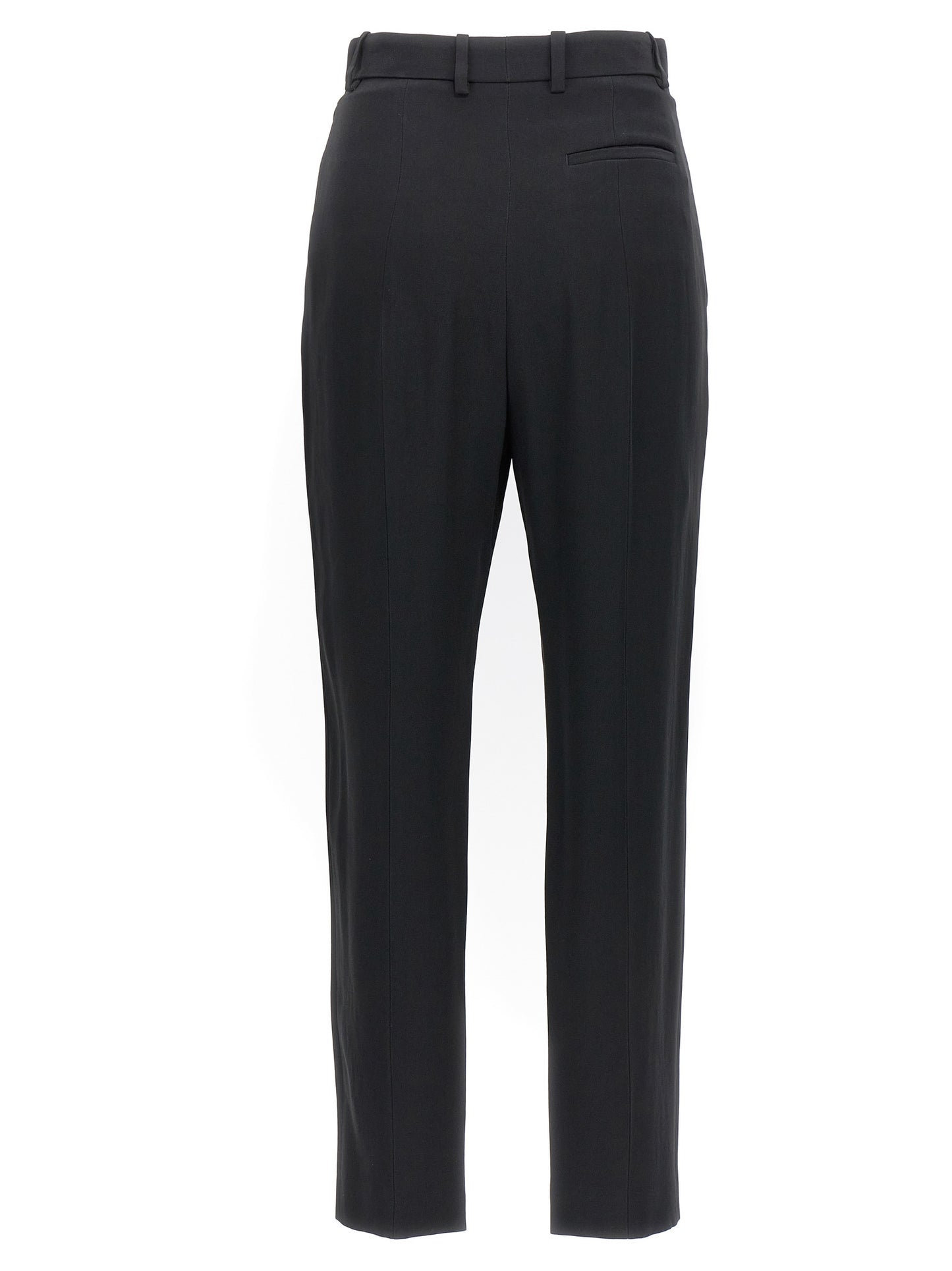 Crêpe cigarette pants Pants