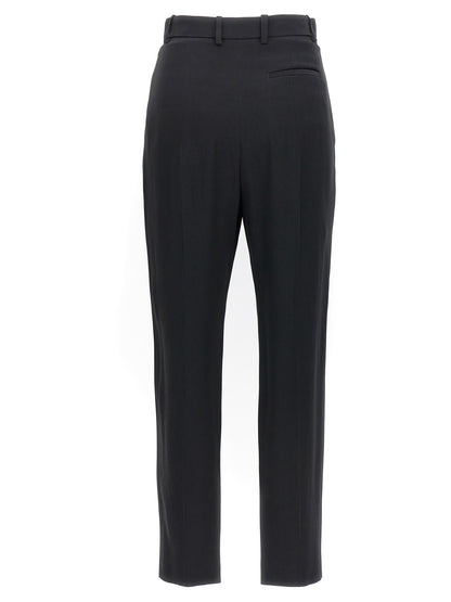 Crêpe cigarette pants Pants