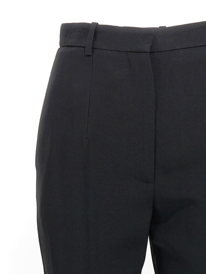 Crêpe cigarette pants Pants