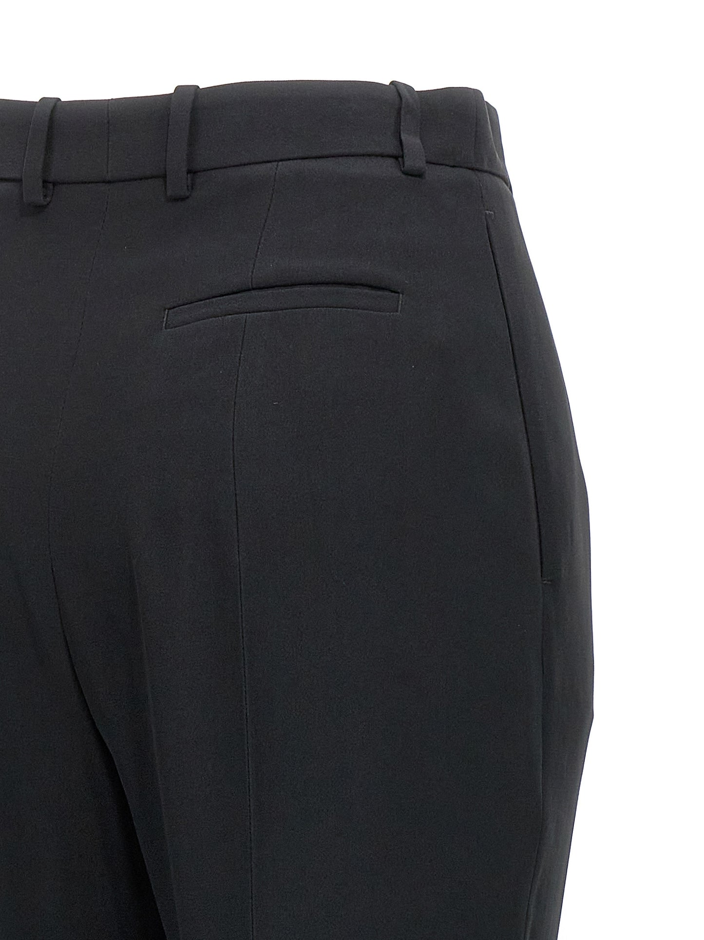 Crêpe cigarette pants Pants