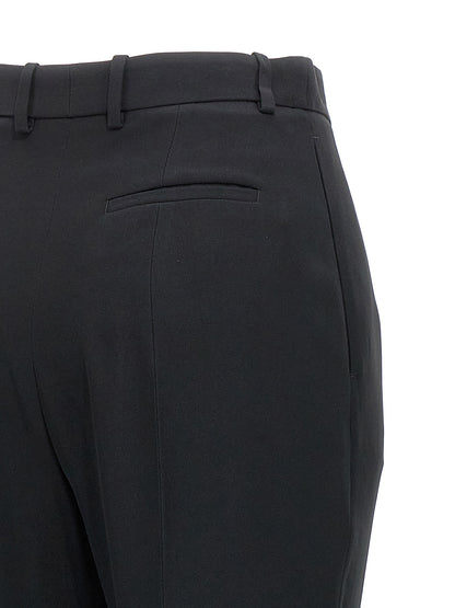 Crêpe cigarette pants Pants