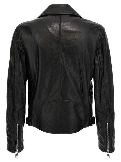 Texture leather jacket Piumini, Parka, Giacche casual
