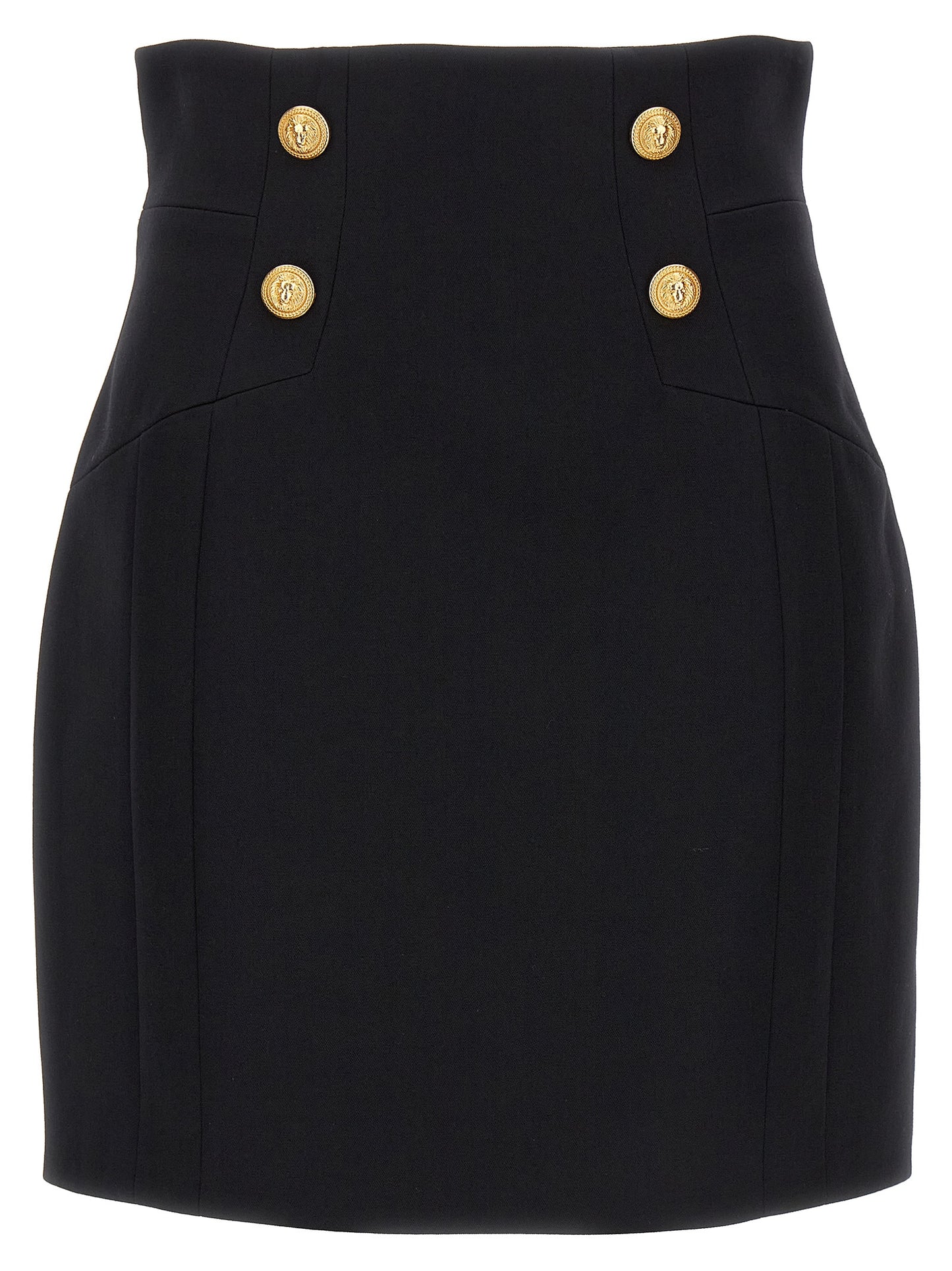 Logo button skirt Skirts