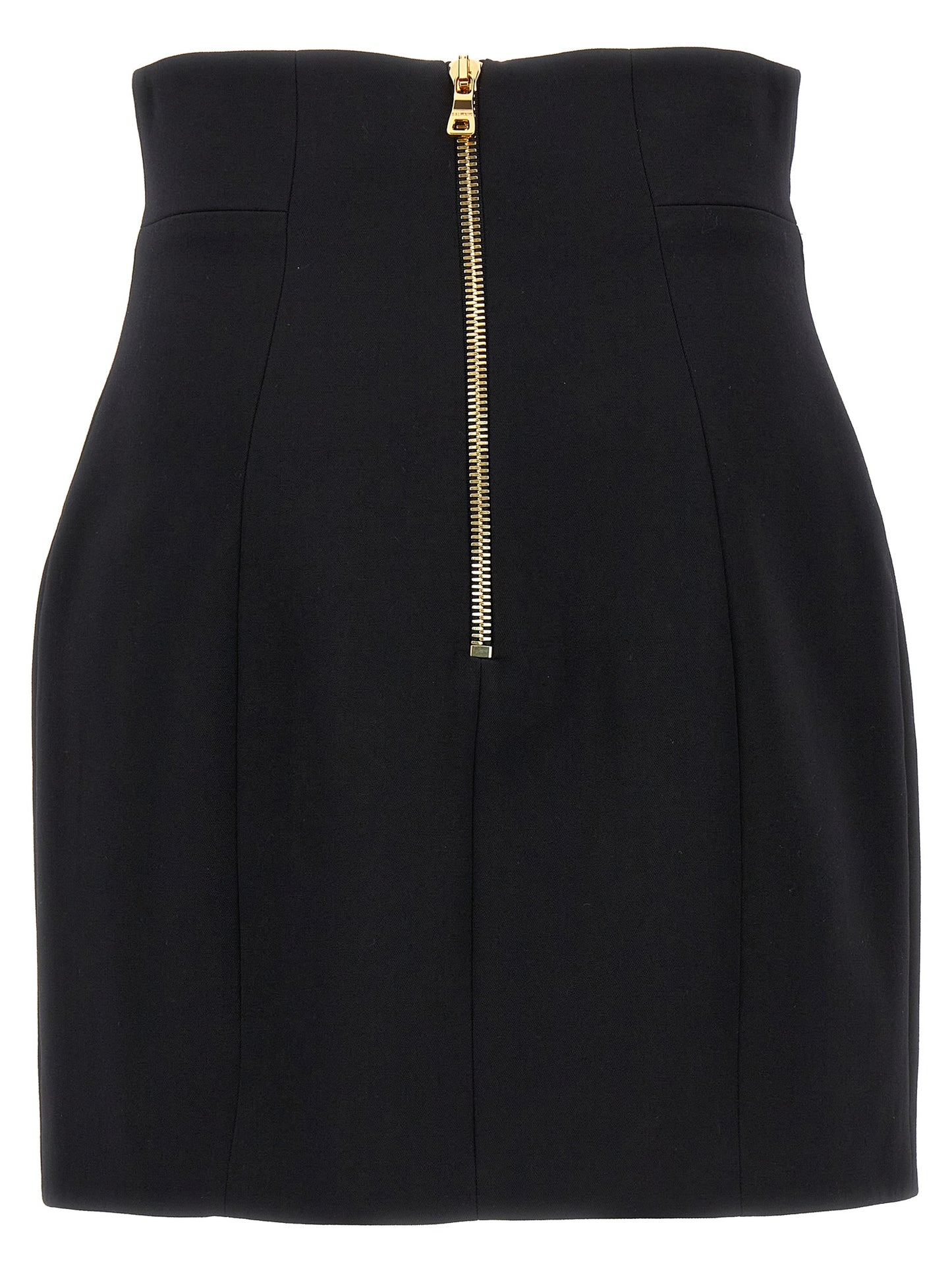 Logo button skirt Skirts