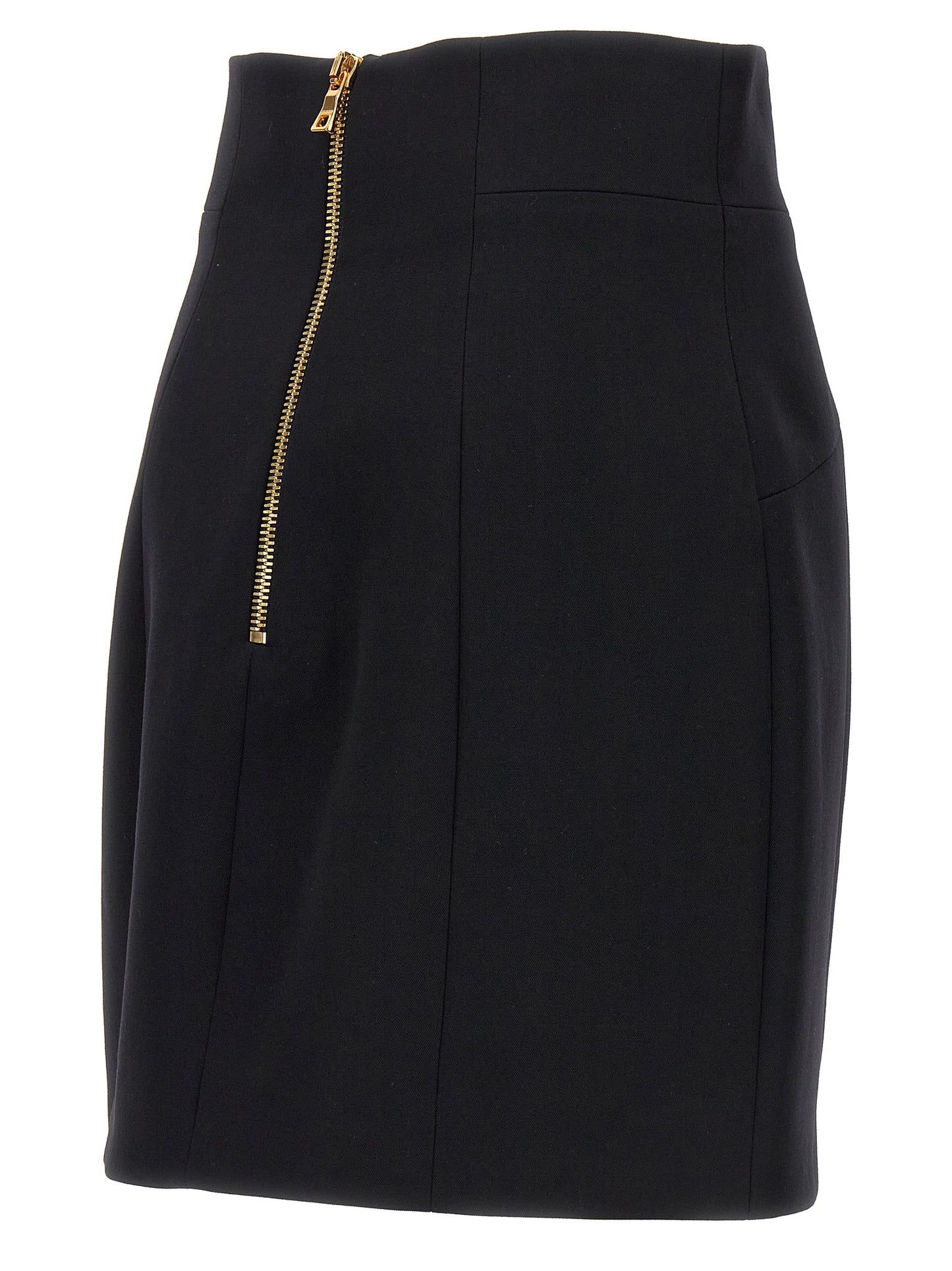 Logo button skirt Skirts