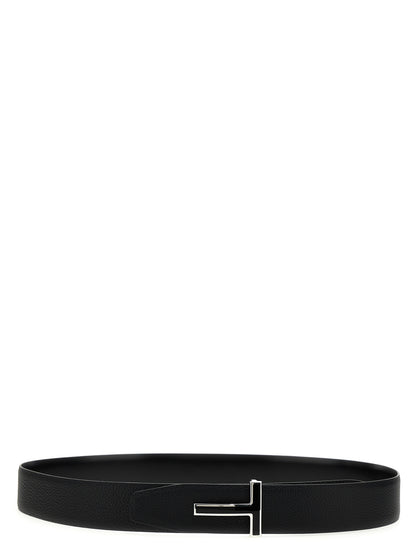 Logo leather belt Belts