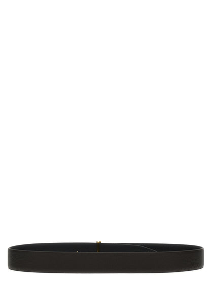 Buckle logo reversible belt Belts