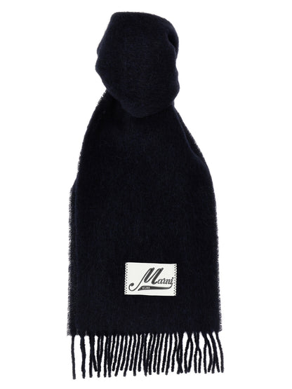 Logo patch scarf Scarves, foulards