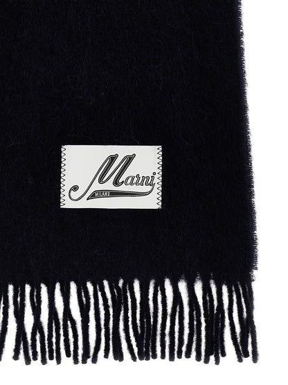 Logo patch scarf Scarves, foulards