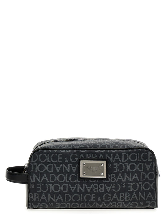 Leather toiletry bag Beauty