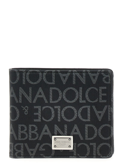 Jacquard logo wallet Wallets, card holders