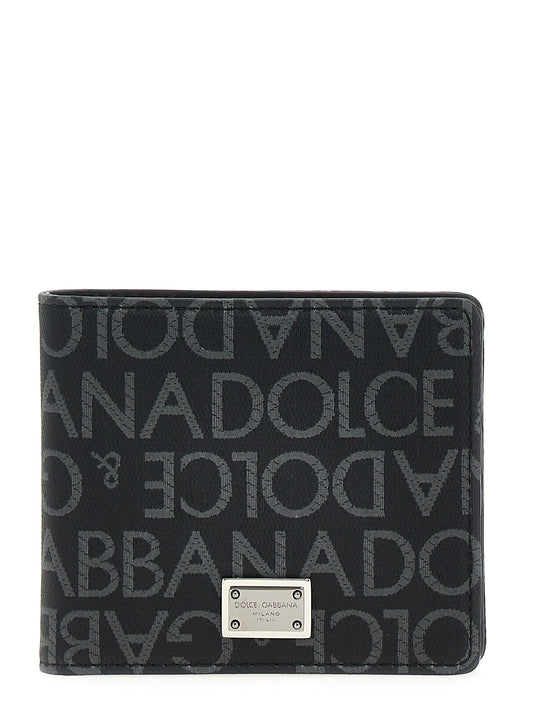 Jacquard logo wallet Wallets, card holders