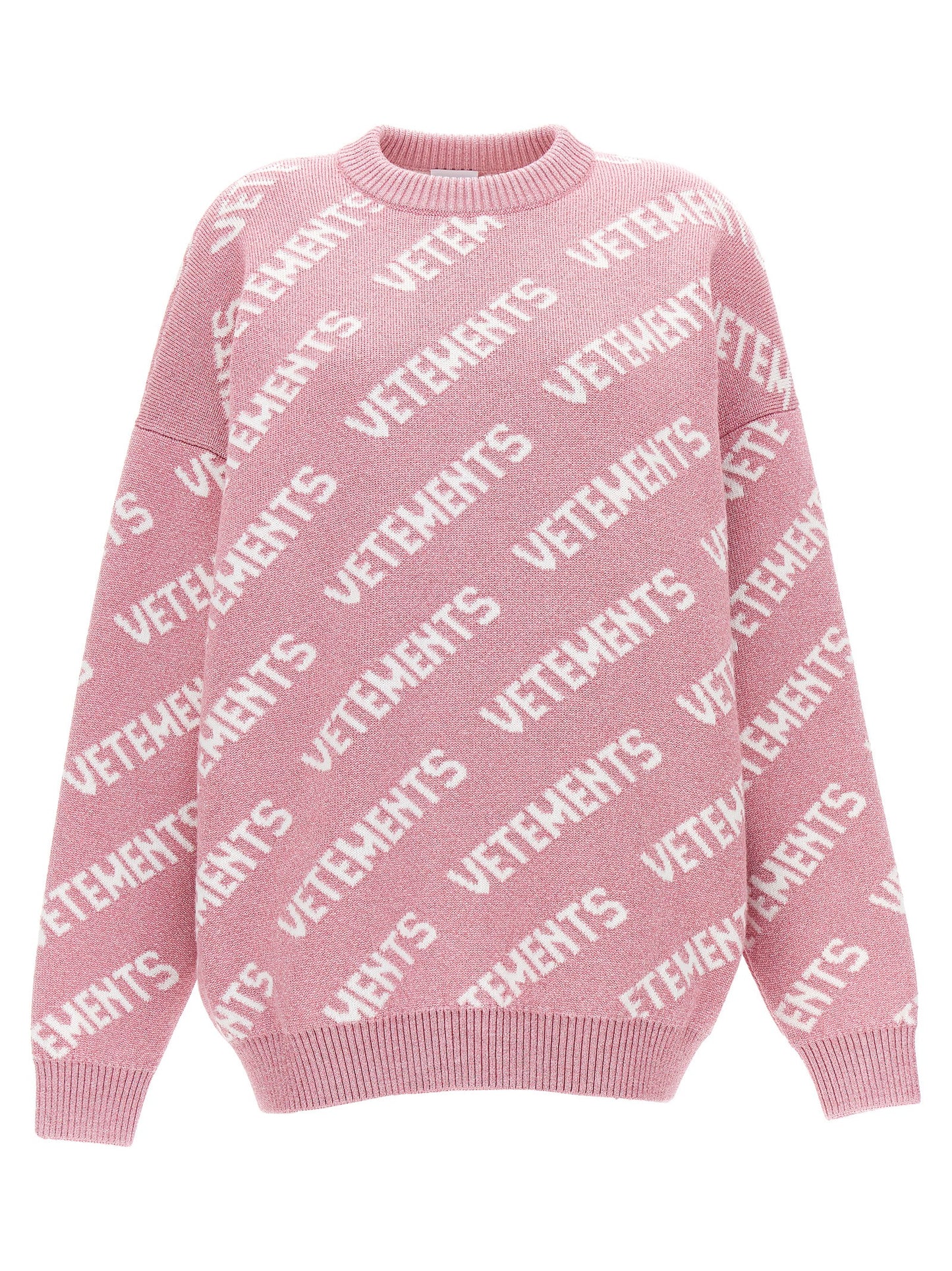Lurex monogram sweater Sweater, cardigans