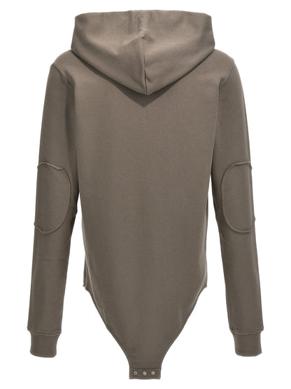 Champion x Rick Owens hooded bodysuit INTIMO