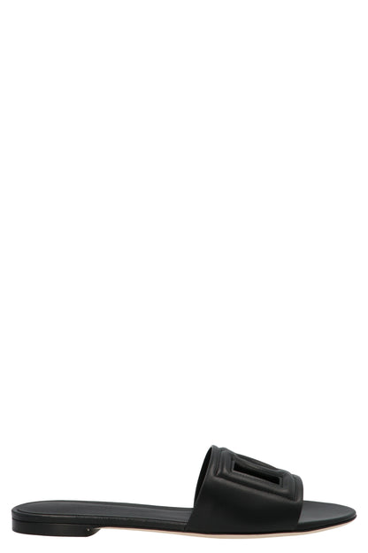 'DG' slides Sandals