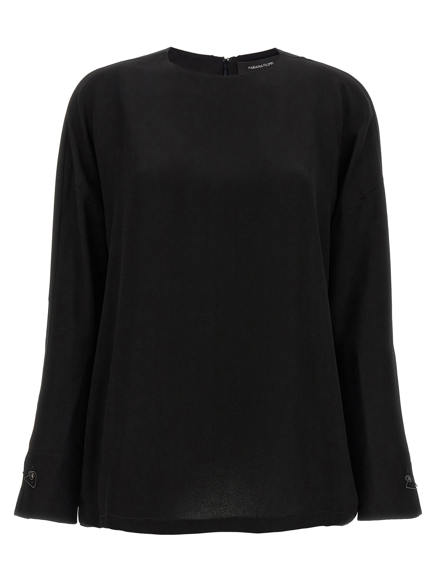 Cufflinks detail blouse Shirt, blouse