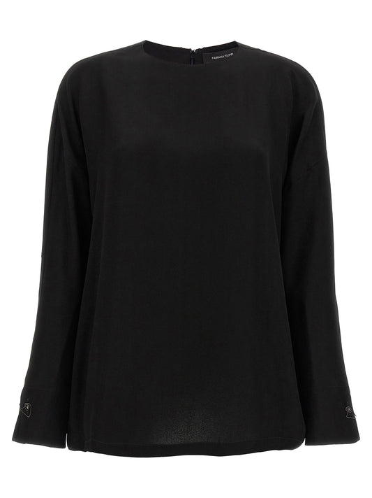 Cufflinks detail blouse Shirt, blouse
