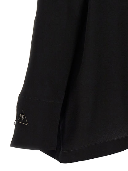 Cufflinks detail blouse Shirt, blouse
