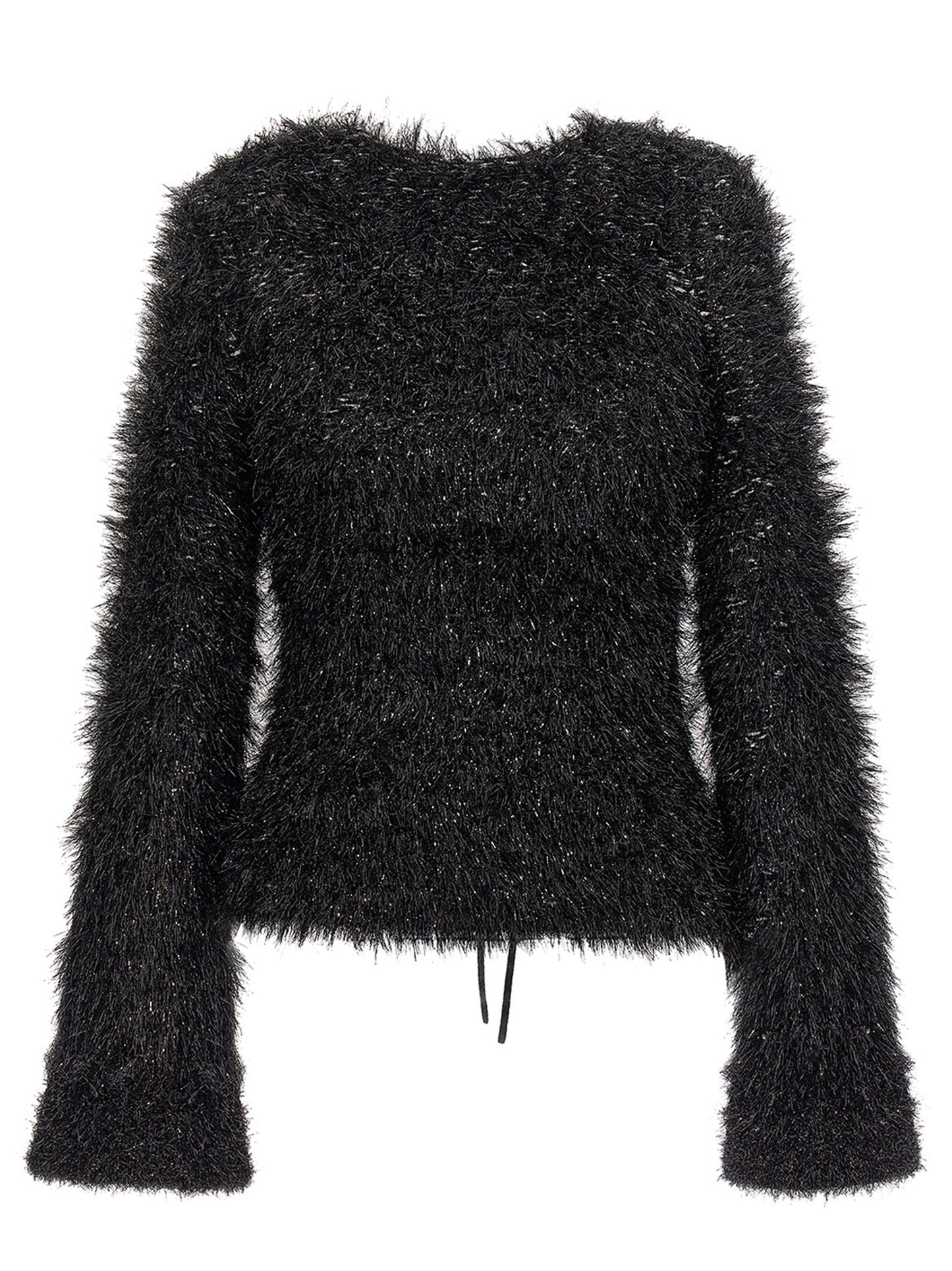 Cut-out lurex sweater Sweater, cardigans