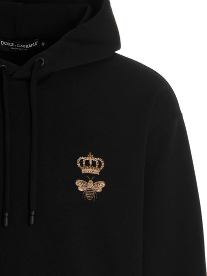 'Black Sicily' hoodie Sweatshirt