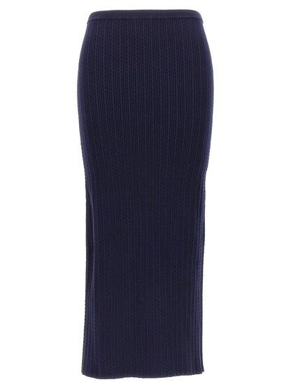 Knit midi skirt Skirts