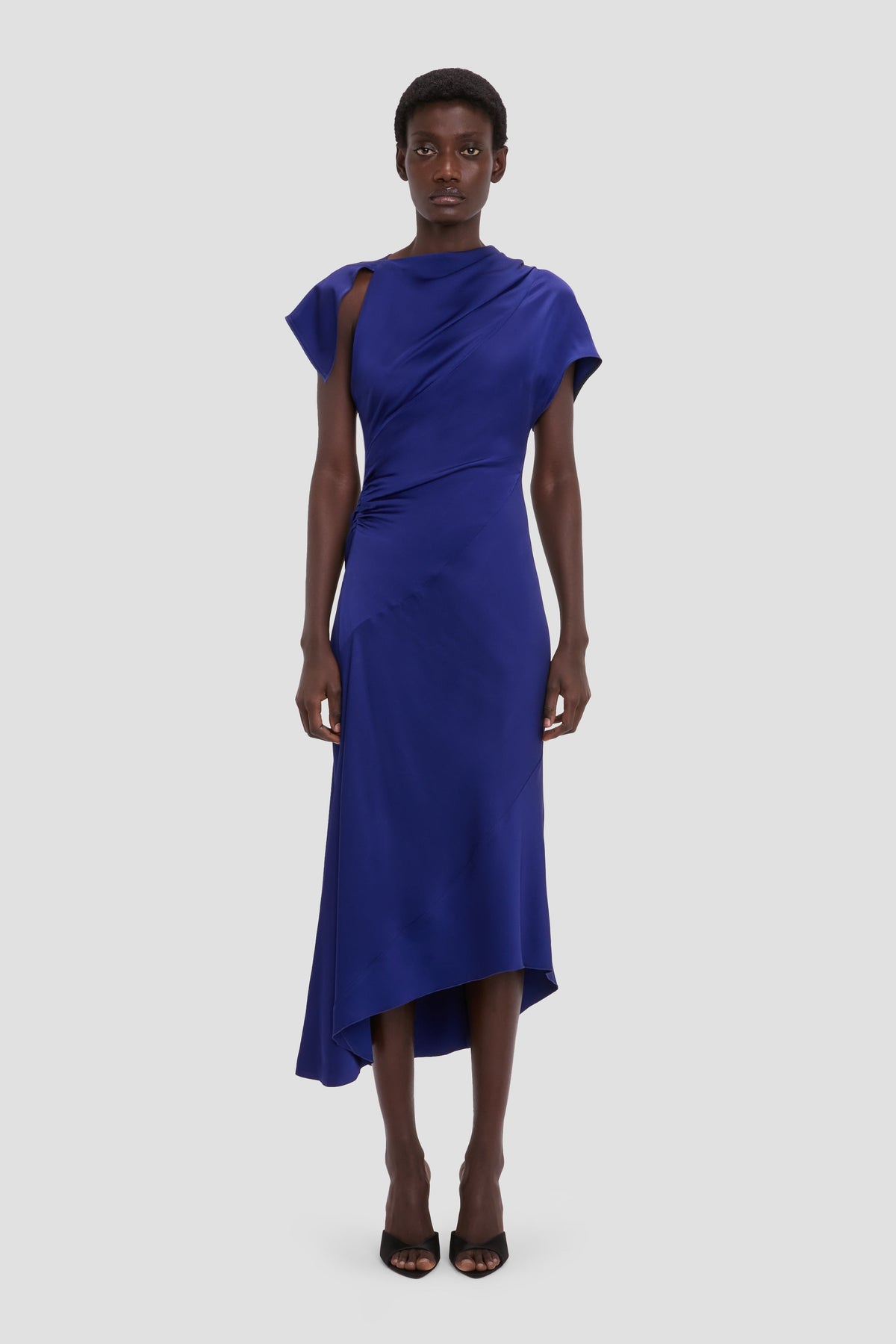 Victoria Beckham Asymmetric twist dress