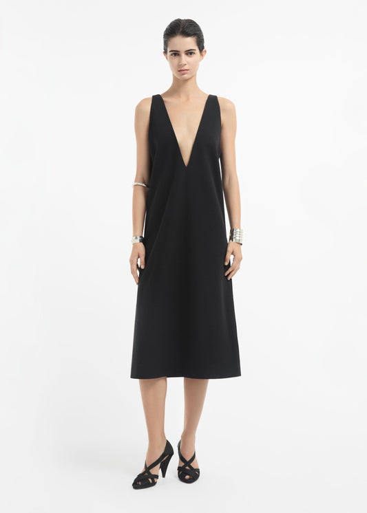 Co V neck dress