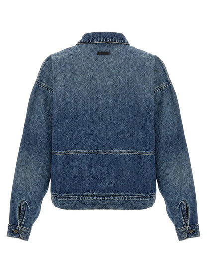 'Denim Trucker' jacket Casual jackets, parka