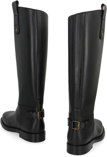 Burberry Cavalier boots in leather