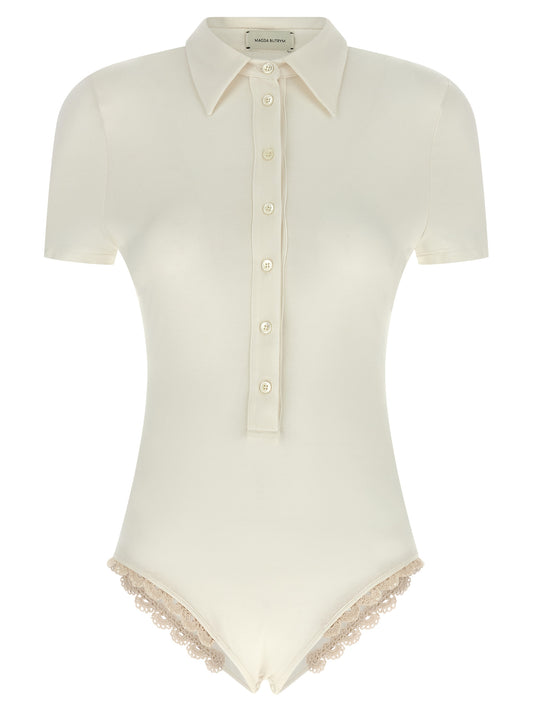 '01' bodysuit Tops