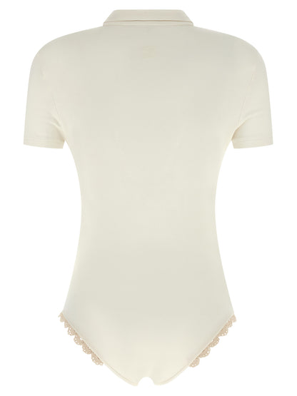 '01' bodysuit Tops